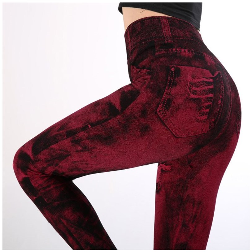 Leggings Efecto Jeans Mujer | Uso Diario · 8 Diseños Disponibles
