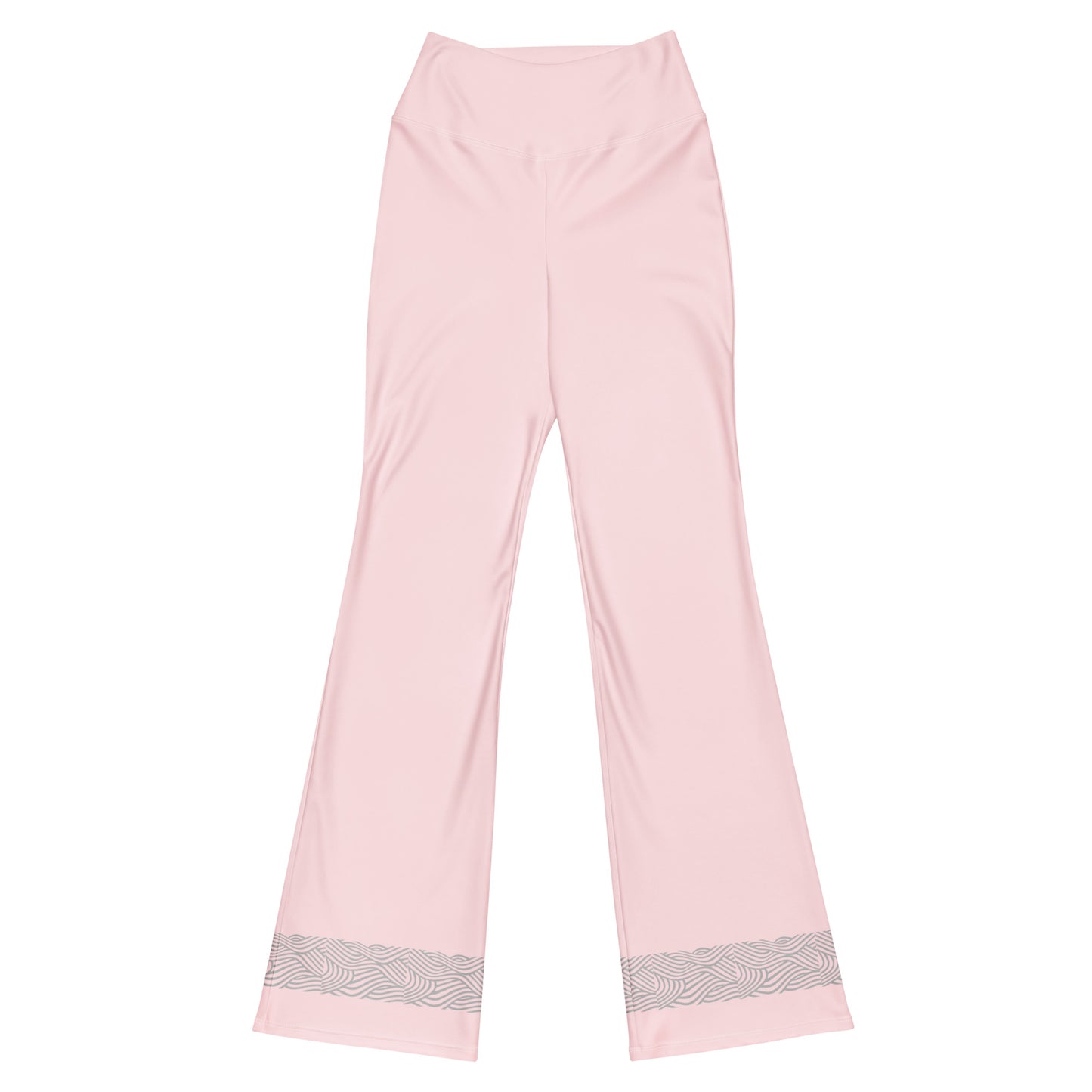 Leggings - Mallas anchas rosa claro deco gris