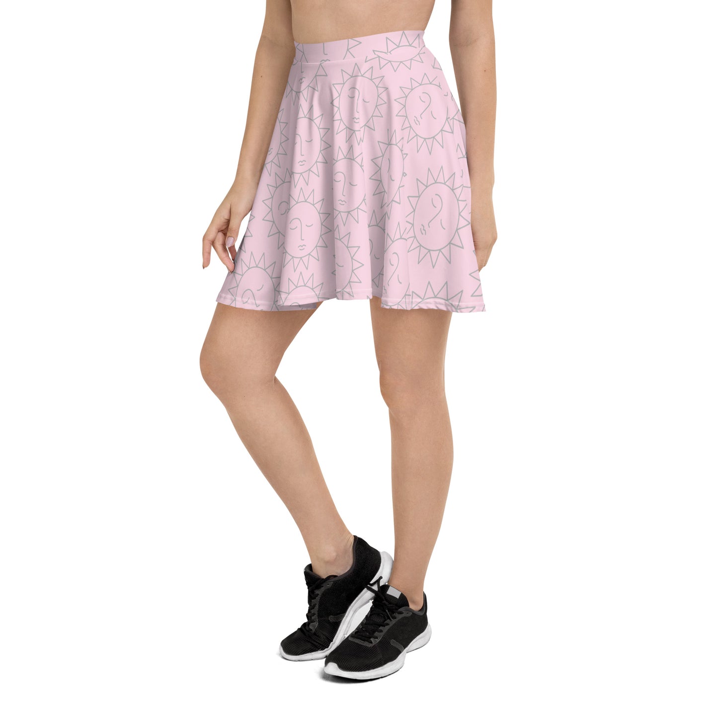Falda Skater Pig Pink Sol : Dulzura et Diversión en Cada Giro 💖☀️