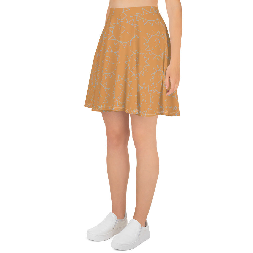 Falda Skater Color Porsche Sol: Elegancia Deportiva en Cada Giro 🏎️☀️