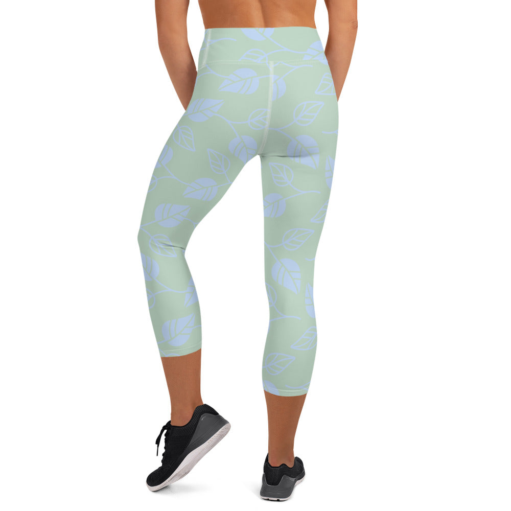 Leggings capri de yoga primavera