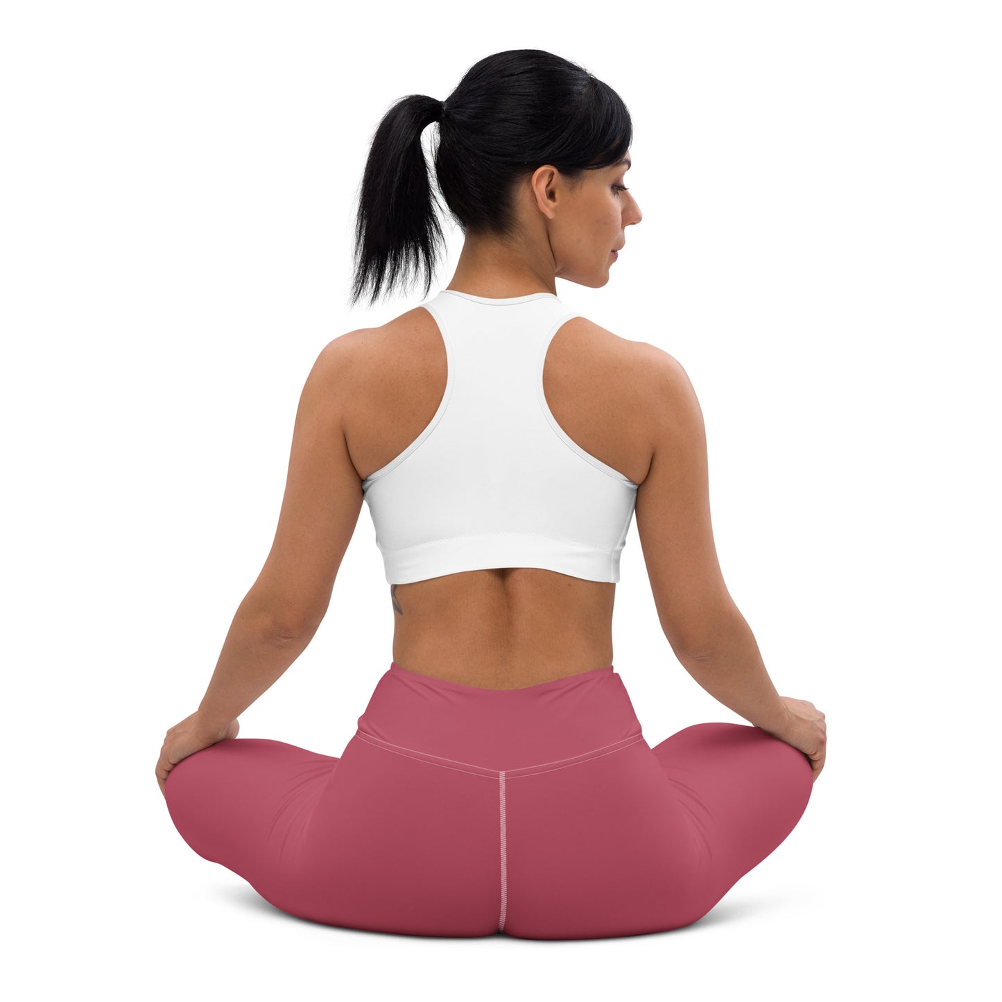 Leggings Hippie Pink de yoga con bolsillo