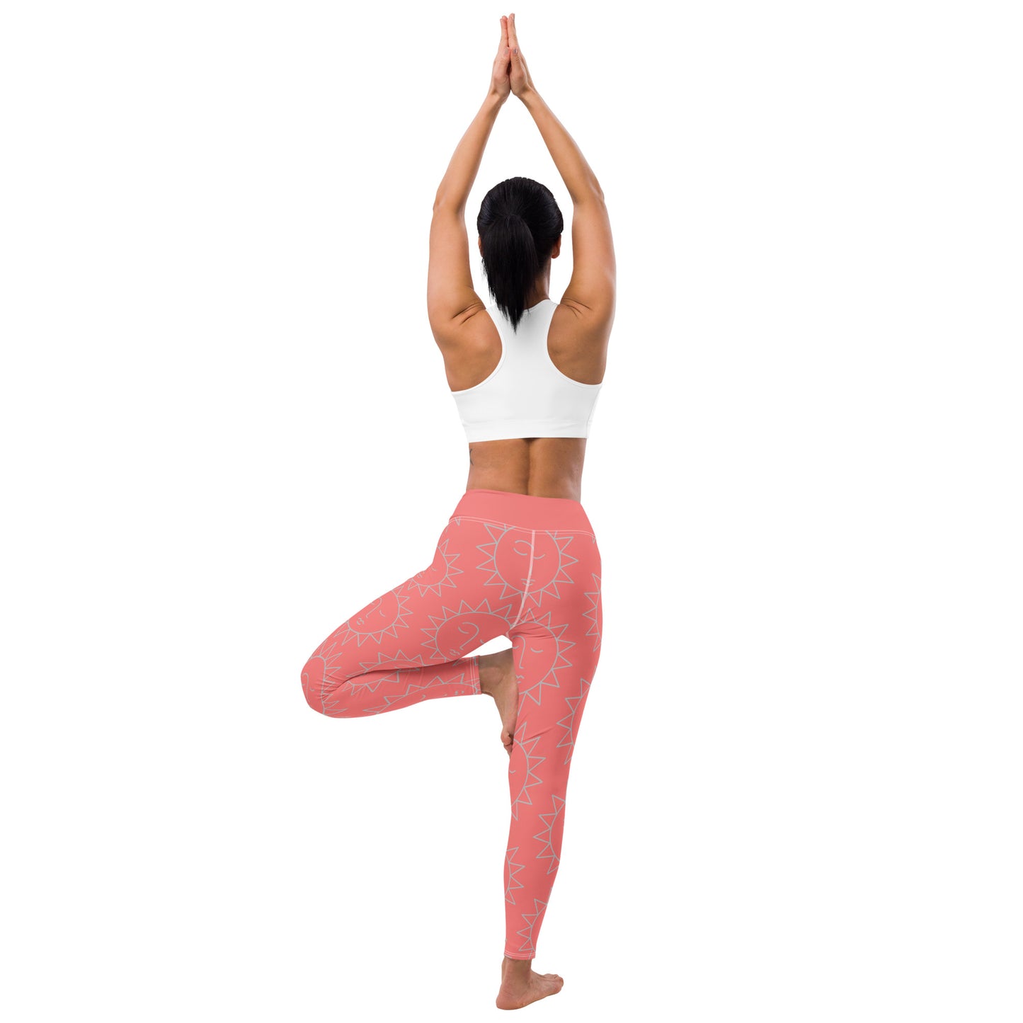 Leggings Salmon Sol de yoga: Suavidad y Estilo con un Toque de Sol 🌞