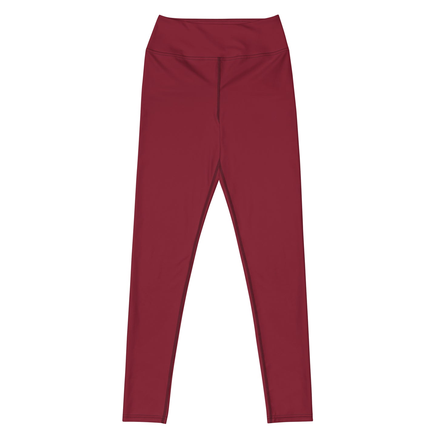 Leggings con bolsillo Burdeos de yoga