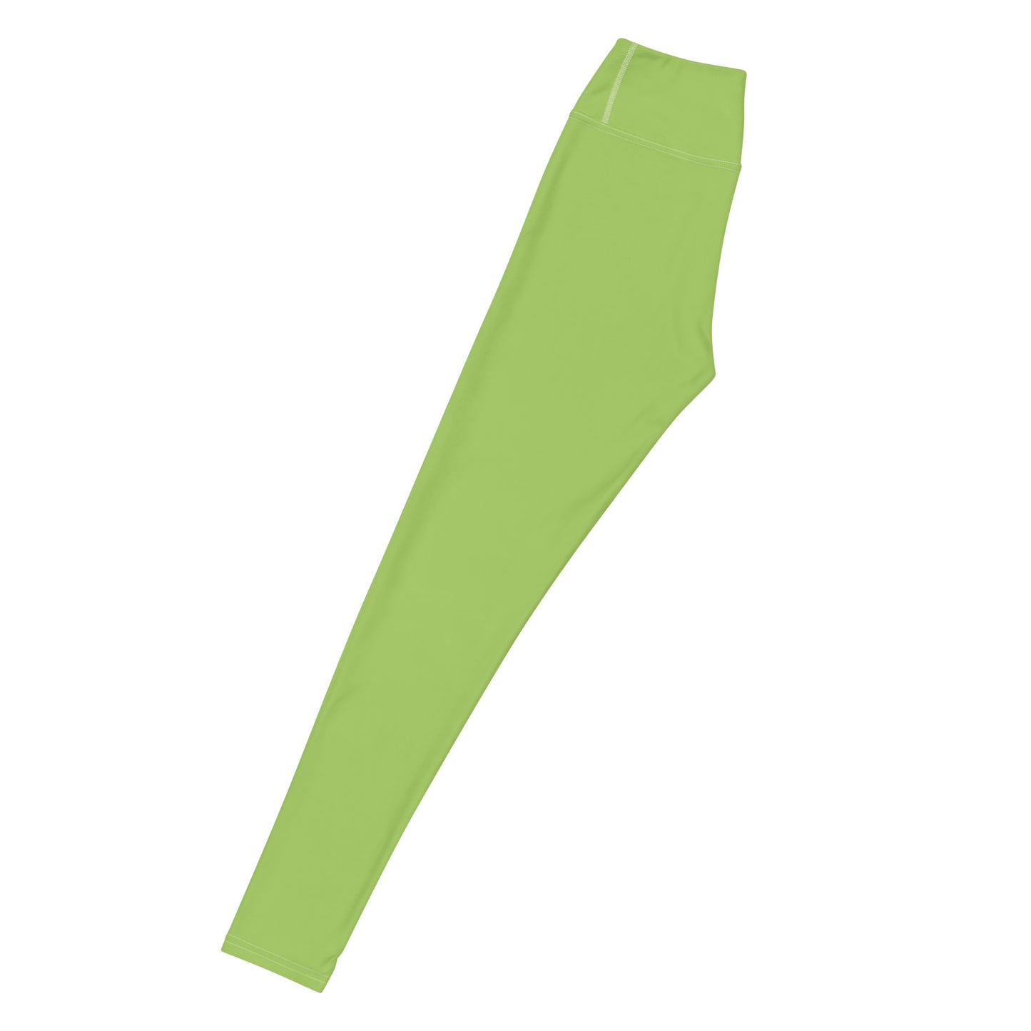 Leggings Verde manzana de yoga con bolsillo