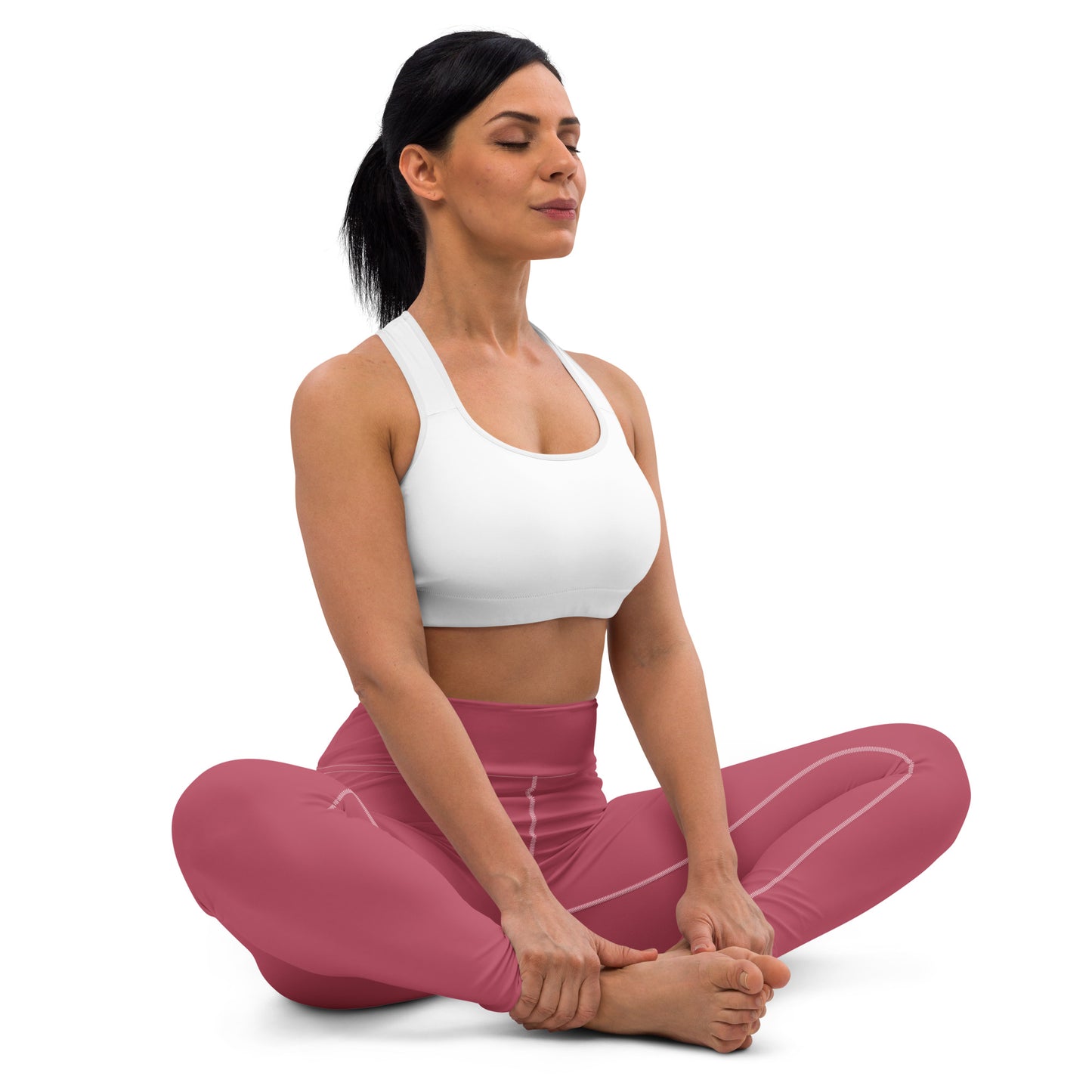 Leggings Hippie Pink de yoga con bolsillo