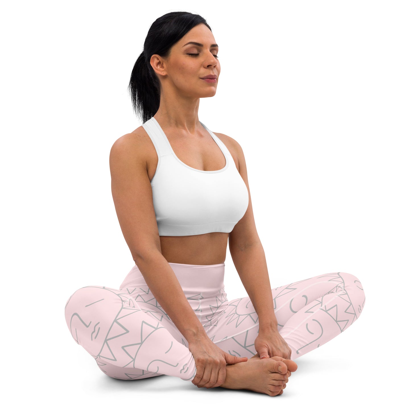 Leggings Pale Pink Sol de yoga: Suavidad y Resplandor en Cada Sesión ☀️