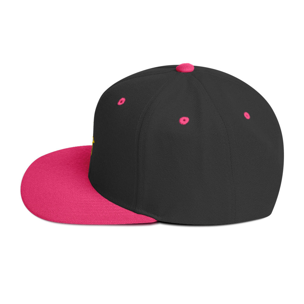 Gorra snapback Ave dorada