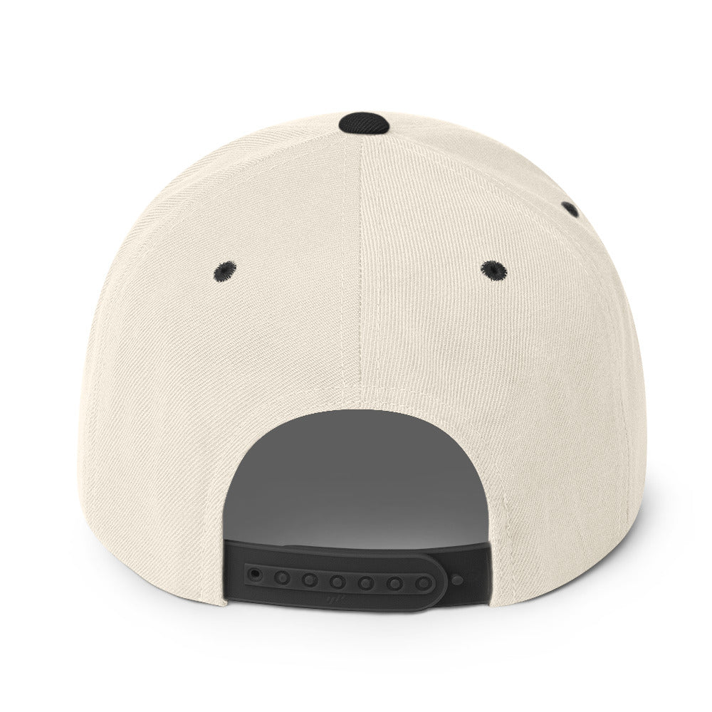 Gorra snapback Ave dorada