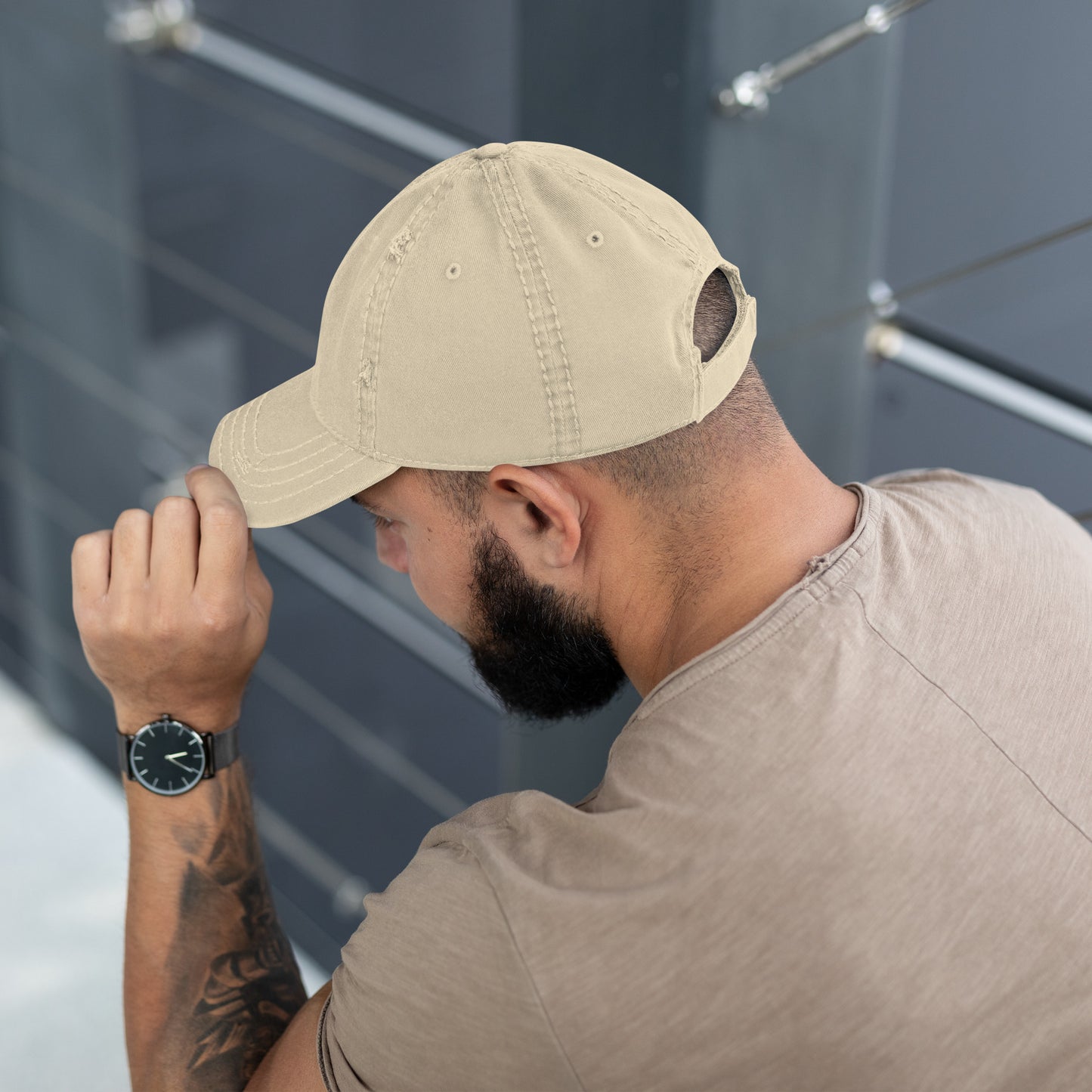 Gorra desgastada Bird