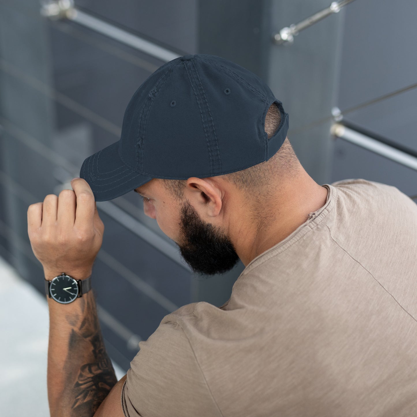 Gorra desgastada Bird