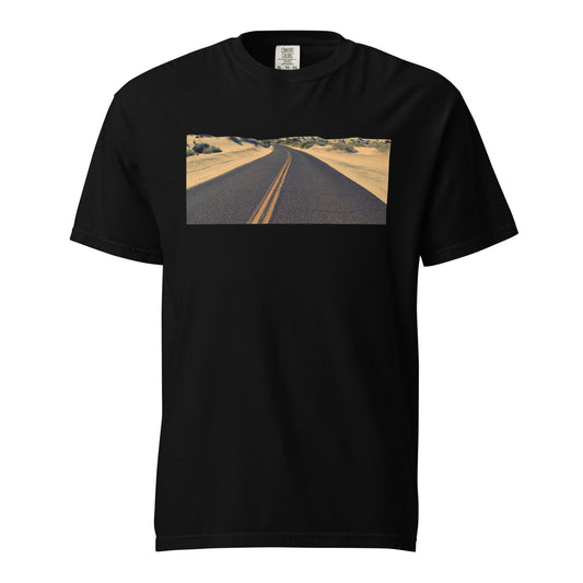 Ruta Comfort Tee: Camiseta Unisex con Paisaje de Carretera