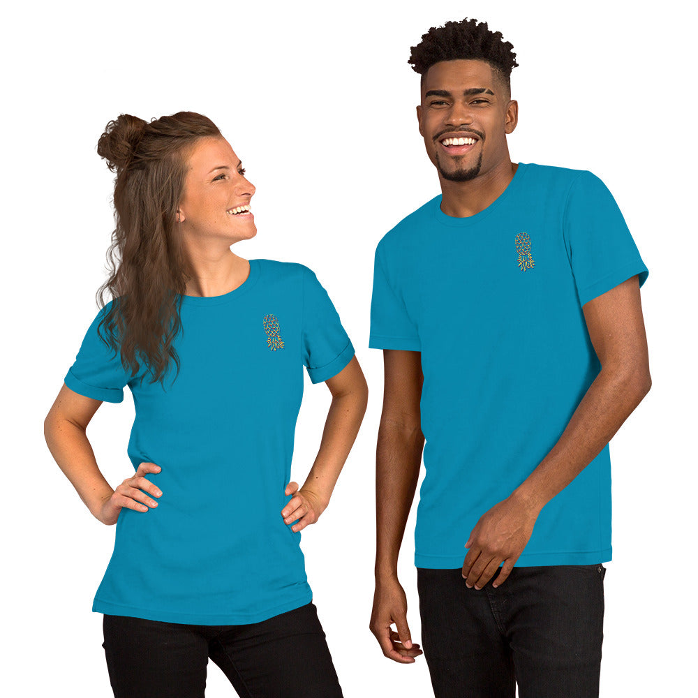 Camiseta unisex Piña invertida - Símbolo de amor para tí