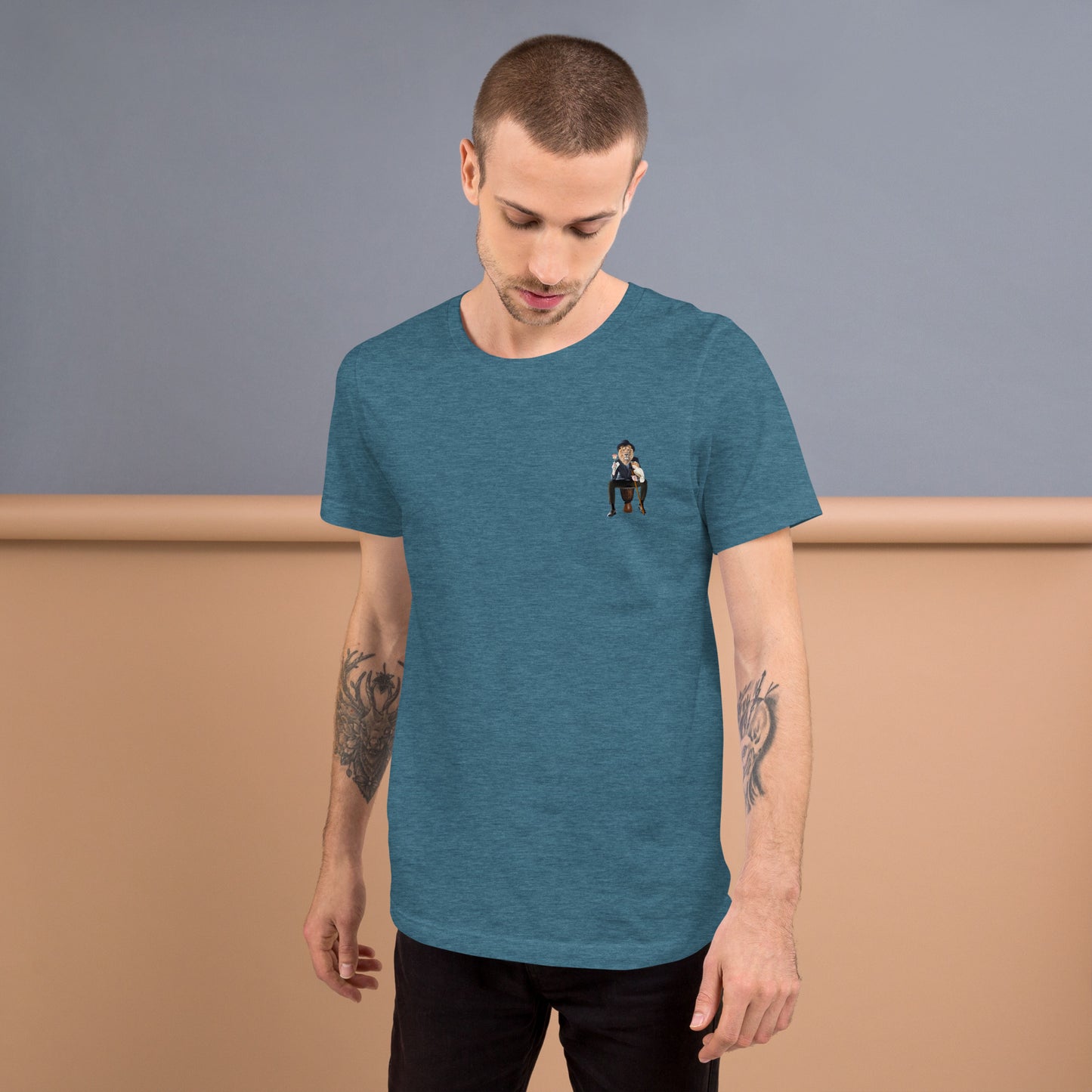 LionElegance - Camiseta de la Colección WildSophistication