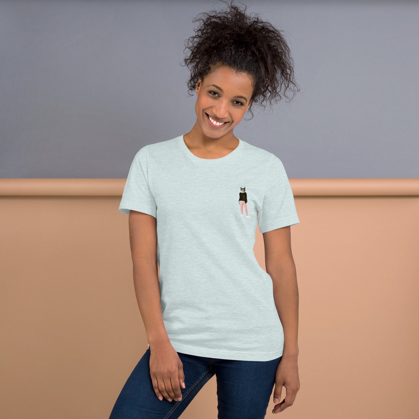 FelineCharm - Camiseta de la Colección CatStyle