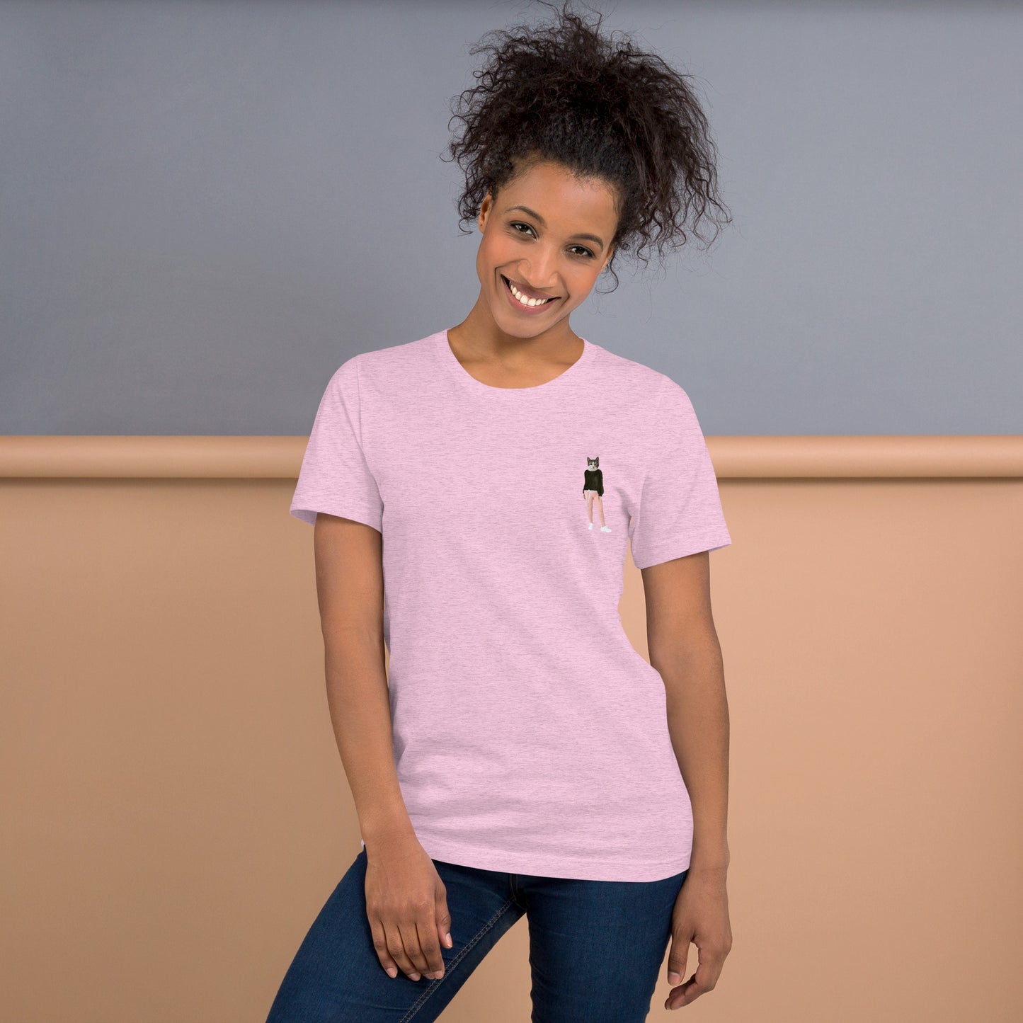 FelineCharm - Camiseta de la Colección CatStyle