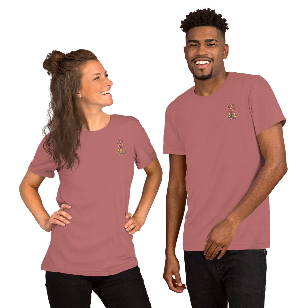 Camiseta unisex Piña invertida - Símbolo de amor para tí