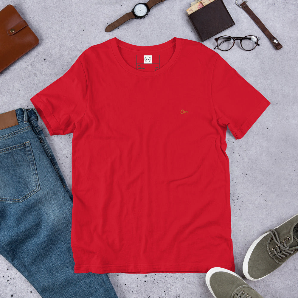 Om Vibrante: Camiseta de Lujo con Diseño Trascendental