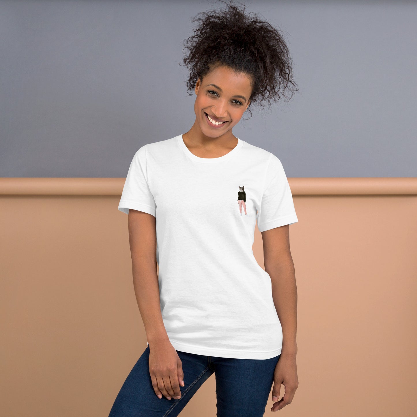 FelineCharm - Camiseta de la Colección CatStyle