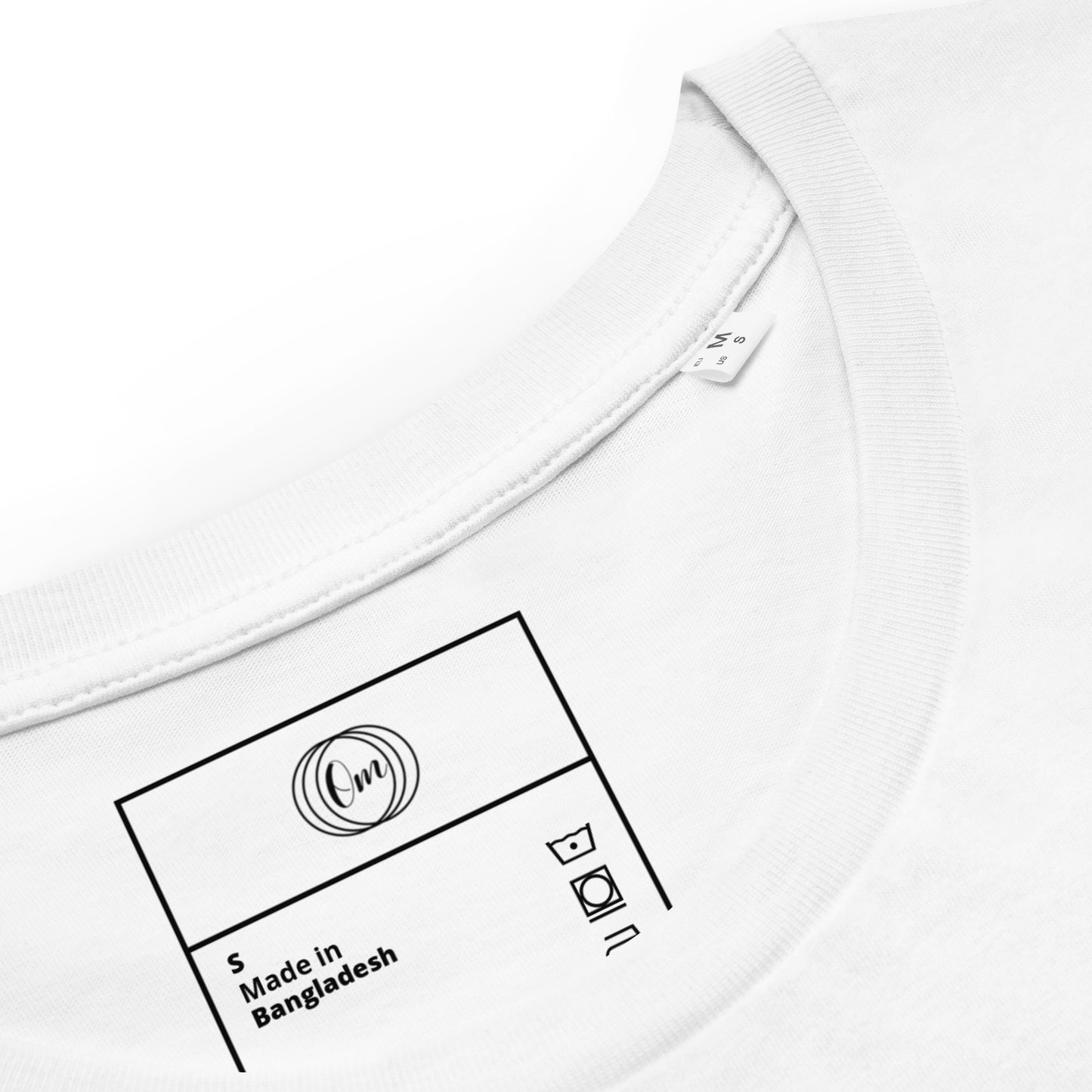 EcoChic Serenity: Women's Organic Fitted T-Shirt