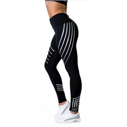 Leggings Deportivos Reflectantes de Cintura Alta | 6 Diseños Disponibles