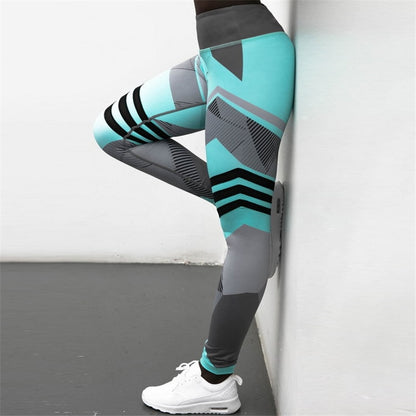 Leggings Deportivos Reflectantes de Cintura Alta | 6 Diseños Disponibles