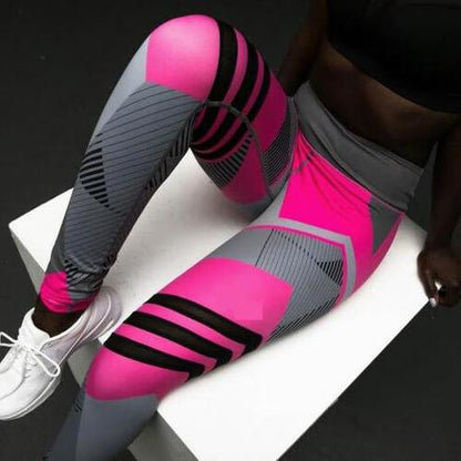 Leggings Deportivos Reflectantes de Cintura Alta | 6 Diseños Disponibles