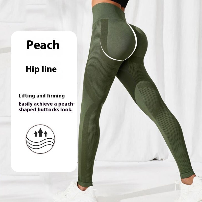 Leggings Deportivos Seamless Mujer · Ajuste Slim & Efecto Realce