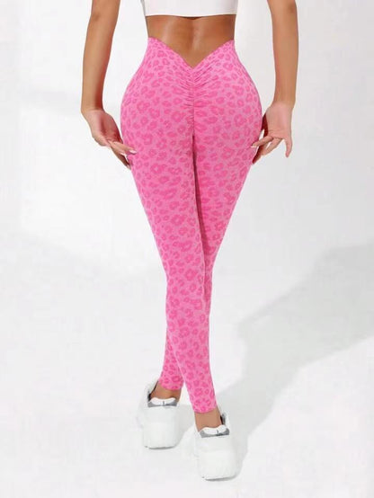 Leggings Deportivos Mujer Cintura en V Efecto Lifting | 8 Diseños