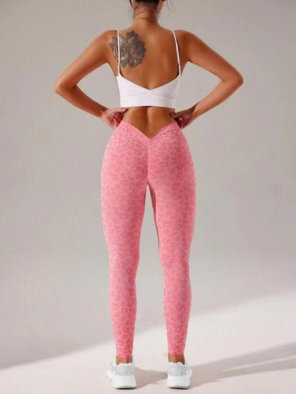 Leggings Deportivos Mujer Cintura en V Efecto Lifting | 8 Diseños