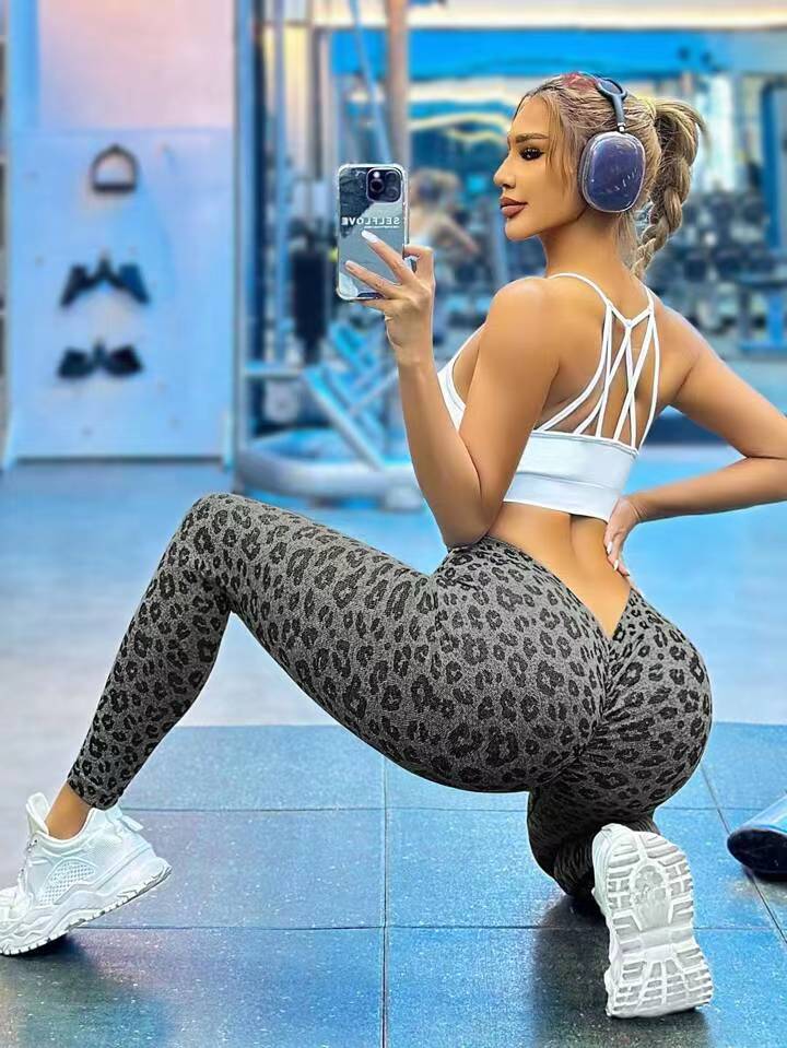 Leggings Deportivos Mujer Cintura en V Efecto Lifting | 8 Diseños
