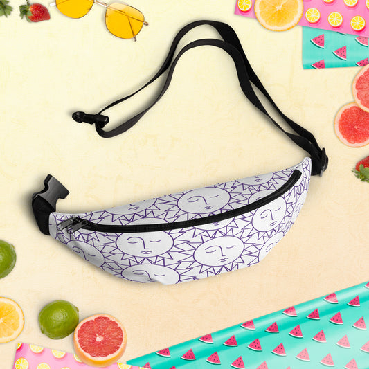 Waist Bag with Sun Design: Style and Functionality for the Most Daring ☀️👜