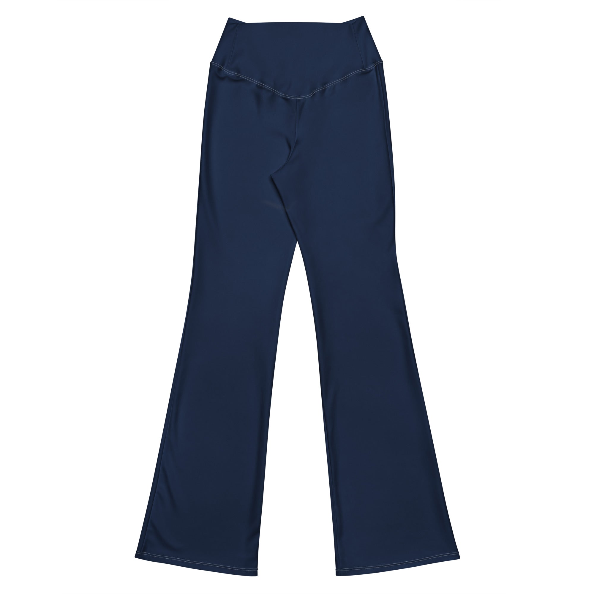 Navy Blue Flared Leggings