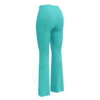 Leggings acampanados — Turquesa Oscuro