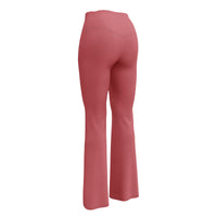 Leggings acampanados — Carmesí