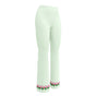 Leggings acampanados — Beige con Flores
