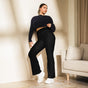 Leggings acampanados — Negro