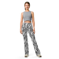 Leggings acampanados — Zebra Flow