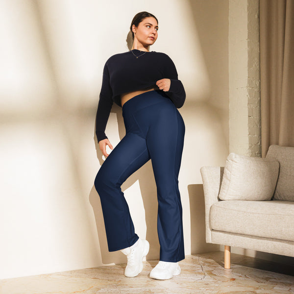 Leggings acampanadas Azul Marino