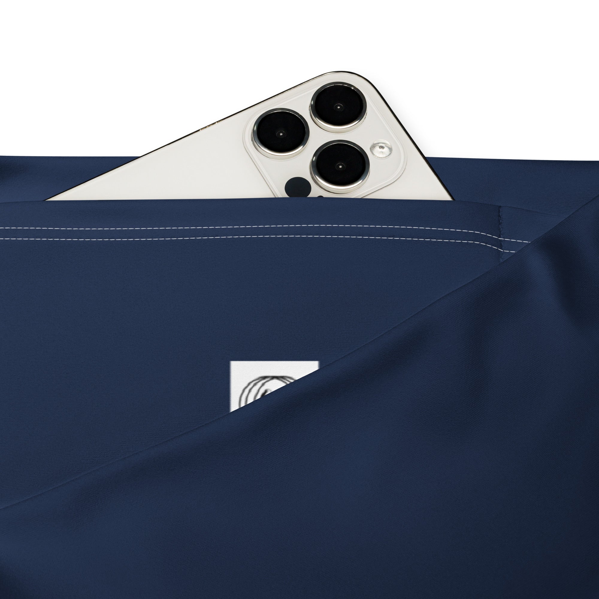 Navy Blue Flared Leggings