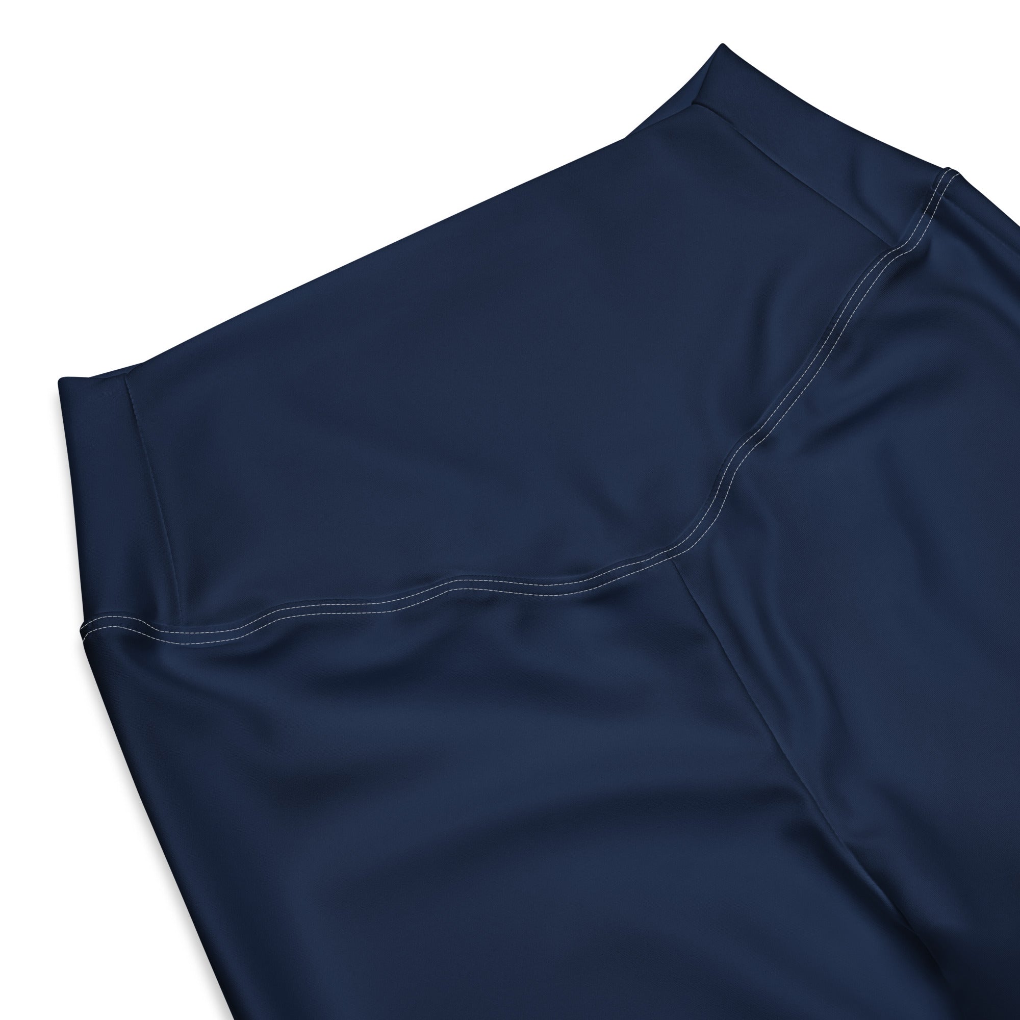 Navy Blue Flared Leggings