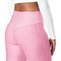 Leggings acampanados — Rosa Algodón