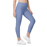 Leggings con bolsillos Azul Salvaje