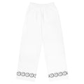 Pantalón ancho blanco con sol y luna