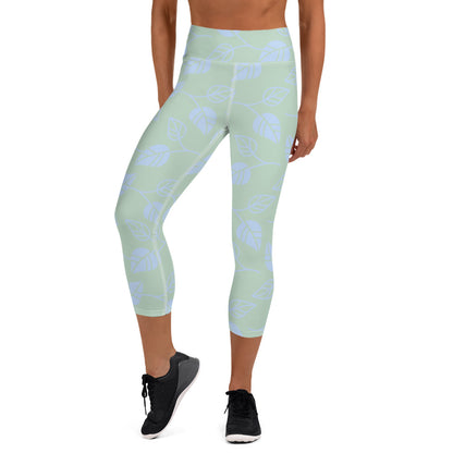 Leggings capri de yoga primavera