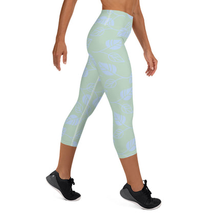 Leggings capri de yoga primavera