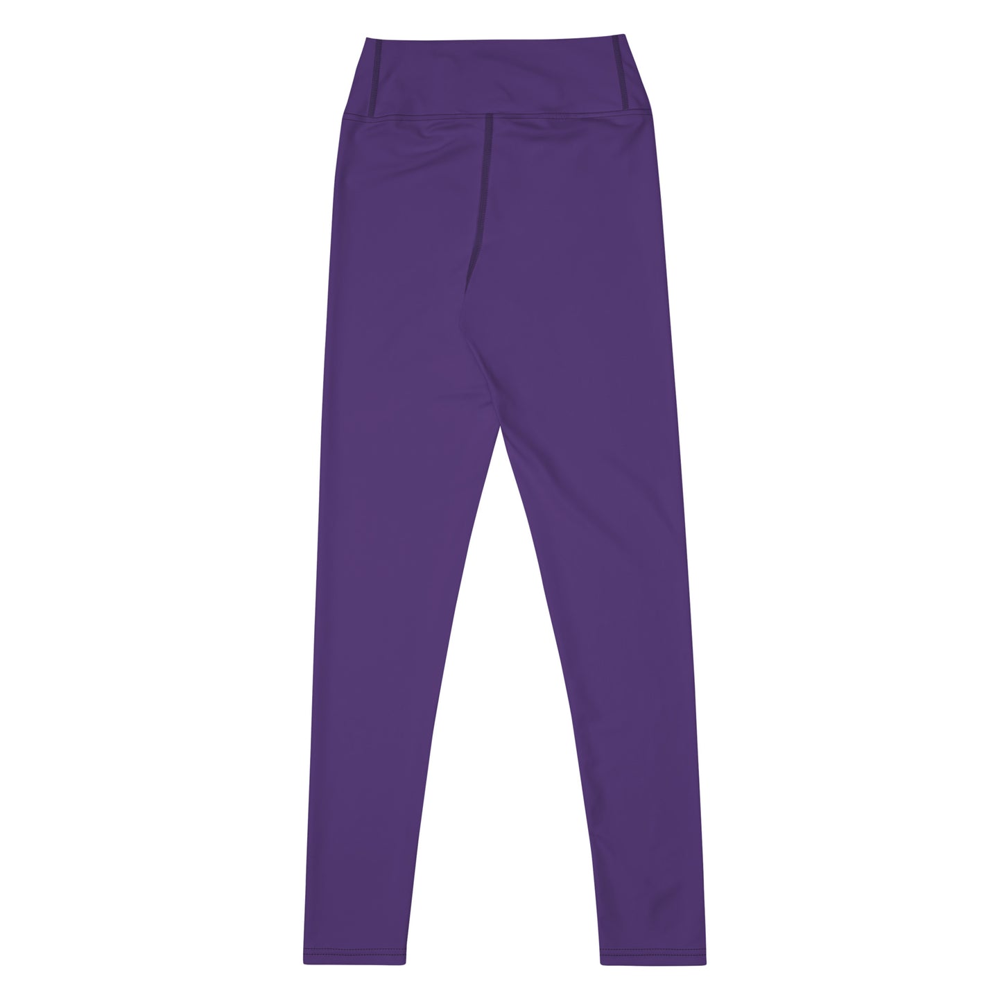 Purple yoga leggings with pocket