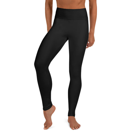 Leggings noir de yoga avec sac