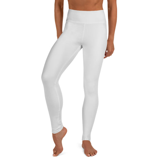 Leggings gris clair de yoga avec sac