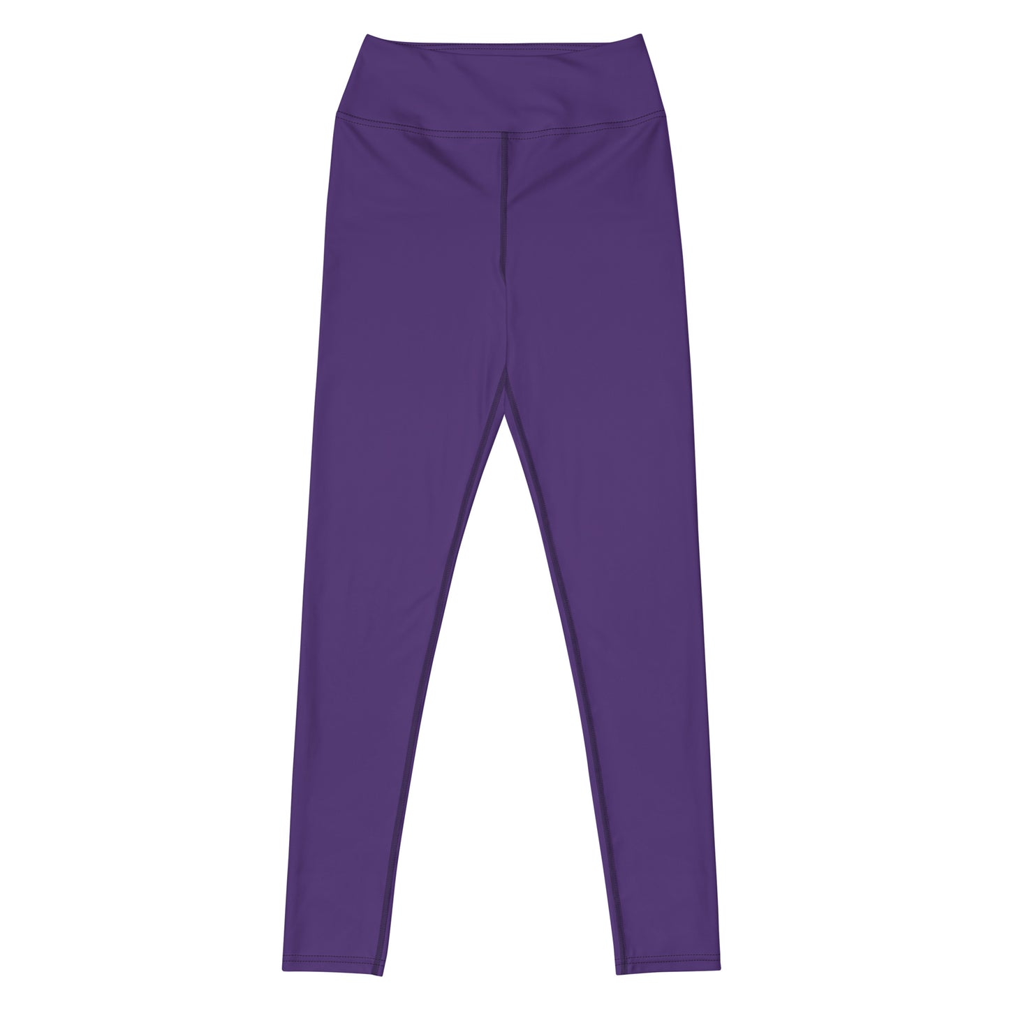 Purple yoga leggings with pocket